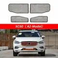 Для Volvo XC90 XC60 XC40 S90 S60 V90 2022 2021 2019 2018 2017 2016 2015 аксессуары для модификации решетка для предотвращения насекомых и песка Внешняя защита из нержавеющей стали, Модернизированная впускная решетка, XC60-A2-Model