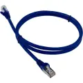 Патч-корд Lanmaster LAN-PC45 RJ-45 (m) - RJ-45 (m) CAT6 F/UTP, длина 0.5 м, синий