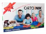 Ортопедический коврик-пазл для детей, 8 модулей 4-х цветов, размер 1 модуля 26,5х19,5 см, (ОртоНик), 1001