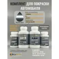 Комплект для покраски CITROEN, код AC9701, HANDLE SILVER, базовая автомобильная эмаль 250 мл, лак 2K 250 мл с отвердителем, разбавитель 125 мл, FixPaint Pro