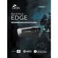 Мотогарнитура Cardo PACKTALK Edge Single, черный, Bluetooth, шумоподавление