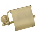 Держатель туалетной бумаги Veragio Gialetta VR. GIL-6481. BR с крышкой Бронза латунь на стену