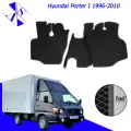 Коврики EVA/ЕВА/ЭВА для Hyundai Porter I Хендай портер 1996 - 2010 черный-темно серый