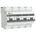 Выключатель автоматический модульный 4п C 10А 10кА ВА 47-100 PROxima EKF mcb47100-4-10C-pro, 1шт