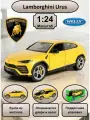 Машинка WELLY 1:24 Lamborghini Urus желтый