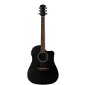 Электроакустическая гитара Flight D-175CE BK
