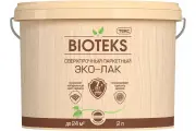 Текс Bioteks / Биотекс сверхпрочый паркетный эко лак на акриловой основе 2л глянцевый