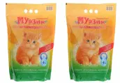 Мурзик Наполнитель для туалета кошачий, силикагелевый, 4 л, 2 шт