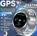 HUAWEI GPS умные часы для мужчин, Silver Steel, GPS SmartWatch