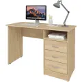 Стол письменный sitymebel Хит-1, ШхГхВ: 100х50х75 см, цвет: Дуб сонома