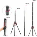 ULANZI Carbon Fiber MT-49, регулируемый штатив для фотосъемки, 76,4 дюйма, для камер со вспышками Speedlight