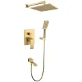 Душевая система скрытого монтажа Grocenberg GB5007MG золото матовое