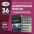 Акварельные краски Гамма Старый мастер 36 цветов художественные