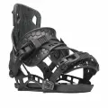 Крепления сноубордические FLOW Nx2-Hybrid Black, L, универсальные, черные