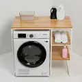 Стеллаж Полка для стиральной машины в ванную комнату/Дуб Золотистый