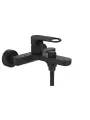 Смеситель для ванны с коротким изливом D-Lin, черный