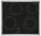 Электрическая варочная панель Bosch PKN645FP2E, независимая, конфорок - 4 шт, панель - стеклокерамика, 8300 Вт