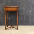 Консольный стол с ящиком DOMKORLEONE из красного дерева (mahogany wood), HTSR1-M, цвет орех NAA ( светло-коричневый)