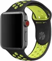 Ремешок Apple Watch Sport Band Black/Volt для Apple Watch Nike 38-40-41mm (Series 1-9) 42mm (series 10) SE MQ2H2ZM/A