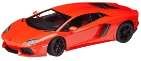 Гоночная машина Rastar Lamborghini Aventador LP700, 43000, 1:14, 43.2 см, оранжевый