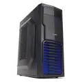 Корпус mATX Zalman ZM-T4 Plus, Mini-Tower, без БП, черный