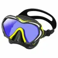 Маска для дайвинга TUSA M1007 Paragon S с антибликовым и UV покрытием, черно-желтая