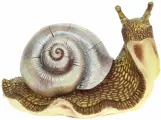 Садовая фигурка для сада и дачи Улитка ползет H-18, L-25