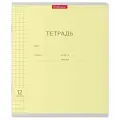 ErichKrause Тетрадь Классика с линовкой, клетка, крупная клетка, 12 л., желтый