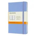 Блокнот Moleskine CLASSIC MM710B42 Pocket 90x140мм 192стр. линейка твердая обложка голубая гортензия
