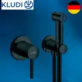 Гигиенический душ со смесителем Kludi Bozz 389983976 цвет черный
