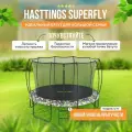 Батут Hasttings Superfly X 366 см / детский уличный / каркасный с лестницей