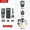Вспышка для камеры Godox V860III V860 III, фонарь из быстрорежущей стали для камер Canon, Sony, Nikon, Fuji, Olympus, Panasonic, Pentax