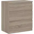 Комод Шведский Стандарт Кастор 3 ящика 650x396x716 мм, дуб сонома