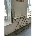Консоль LUCHI MOONI ONIX XX, керамогранит, для гостиной, 80х23х75 см, бронзовая