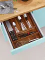 Лоток для столовых приборов 45*30,5*6,5 см, акация