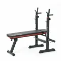 Скамья для жима FITRONIX FTX-1980, со стойками и максимальной нагрузкой до 250кг, скамья для пресса