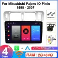 Штатная магнитола 2+64GB/Mitsubishi Pajero iO Pinin 1998 - 2007-Android Auto-WiFi-Gps навигатор-BT