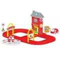 Игровой набор Dolu пожарная станция с круговой дорогой DL_5150