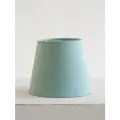 Абажур для настольной лампы, лён Голубая мята, конусный 170