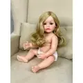Кукла Реборн виниловая 55см без одежды (FA-028W)