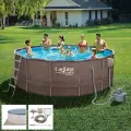 Бассейн каркасный 427х132см Laguna Vista Р20-1452-S, песочный фильтр-насос и аксессуары