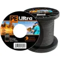 Плетеный шнур для рыбалки PE ULTRA Black 0,14mm 1500m