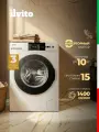 Стиральная машина автомат ILVITO IWM 1054 инвертор, 10 кг, 1400 об/мин, 15 режимов, отсрочка старта