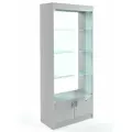 Витрина Универсал №164 (с дверьми), Серый