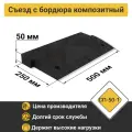 Съезд с бордюра композит СП-50-1 основная часть