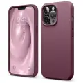 Elago для iPhone 13 Pro Max чехол Soft silicone (Liquid) Burgundy