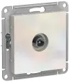 TV розетка проходная ATLASDESIGN 4DB, механизм, жемчуг {ATN000492} (1 шт)