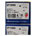 Дисковые тормозные колодки передние SANGSIN BRAKE SP1399A для Hyundai Solaris II / KIA RIO IV (4 шт.)