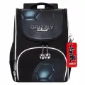 Ранец GRIZZLY анатомическая спинка, с мешком для обуви, для мальчиков, BALL, 33х25х13 см, RAm-485-5/1