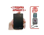 Диктофон для записи в карточке Эдик-mini CARD-24S mod: A-108 (O43592CI) + 2 подарка (Power Bank + SD карта) - запись речи до 20 метров, автономная р